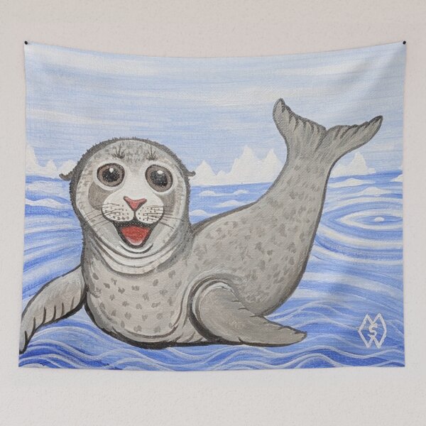 Item preview, Seal of Happiness  designed and sold by Matt Starr Fine Art .