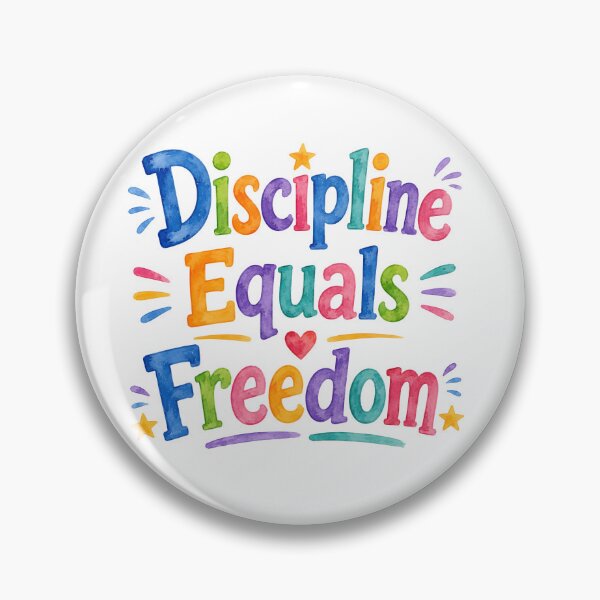 Item preview, Discipline equals freedom designed and sold by nimmitrends.