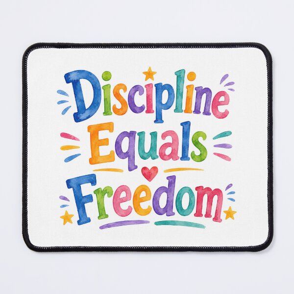 Item preview, Discipline equals freedom designed and sold by nimmitrends.