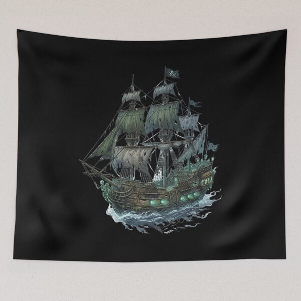 Item preview, Ghost Pirate Ship designed and sold by ReneMM.