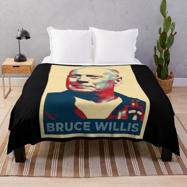 Aperçu de l'œuvre Bruce Willis créée et vendue par VerdePlantTees.