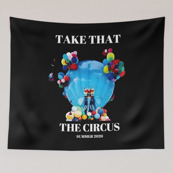 Item preview, The Circus Take That Tour Live Summer 2026 Fan Art designed and sold by AishaOneLove.