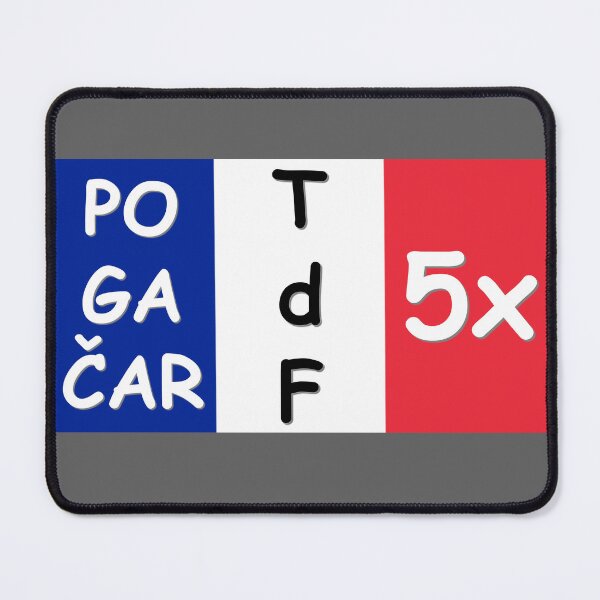 Item preview, Pogacar Tour de France 5x designed and sold by Gravelymas.