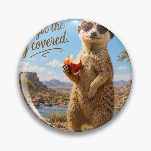 Item preview, Meerkats Always Keep Their Cool designed and sold by alexanderVision.