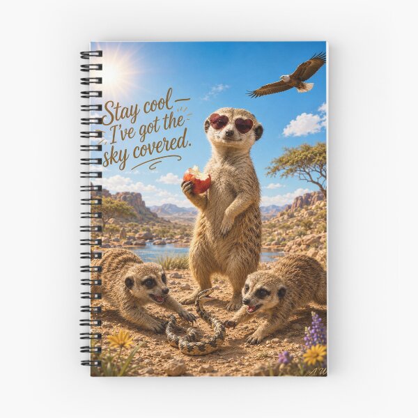 Item preview, Meerkats Always Keep Their Cool designed and sold by alexanderVision.