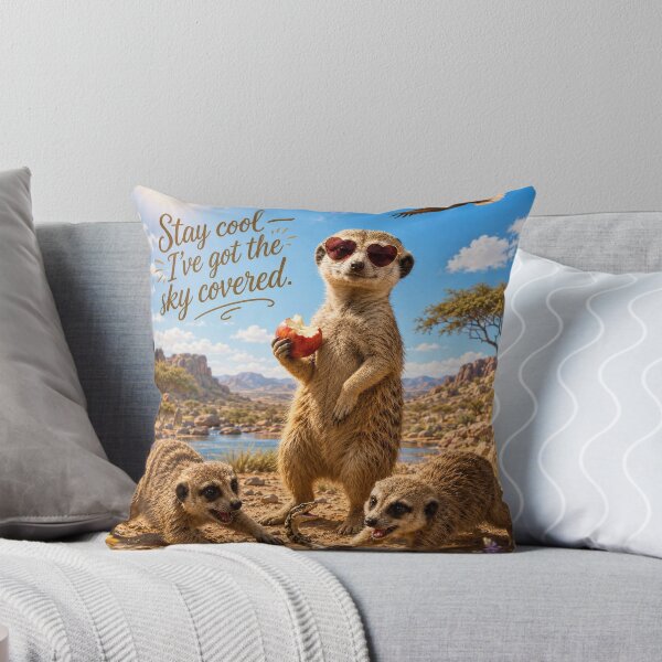Item preview, Meerkats Always Keep Their Cool designed and sold by alexanderVision.