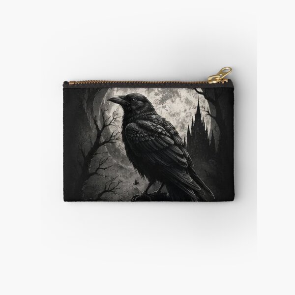 Item preview, Gothic Raven Moon Art designed and sold by HollowOakPrints.
