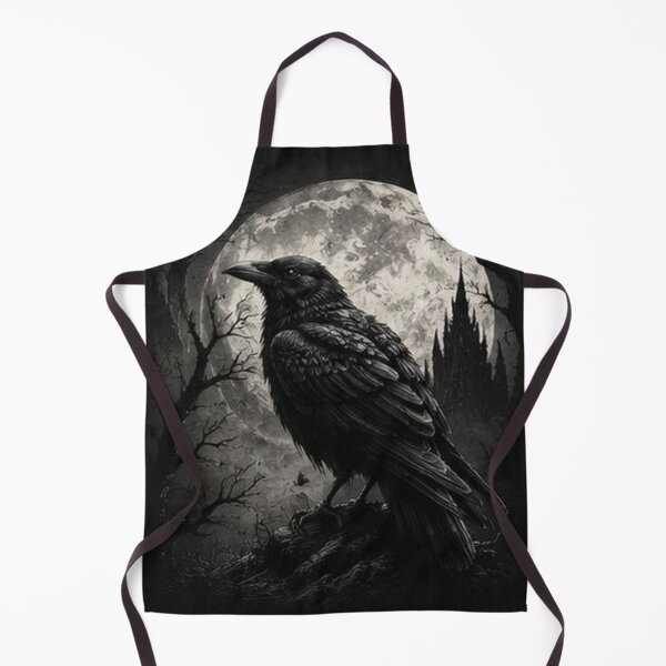 Item preview, Gothic Raven Moon Art designed and sold by HollowOakPrints.