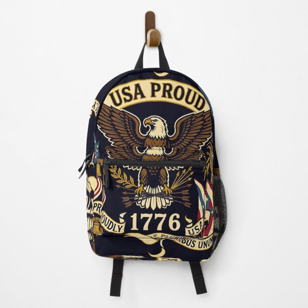 Item preview, USA PROUD - Patriotic pattern designed and sold by TOMASHINO.