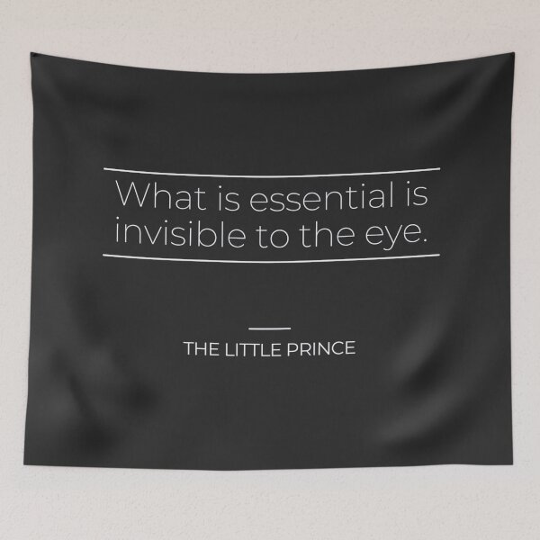 Item preview, The Little Prince Famous Quotes designed and sold by TonsPOD.