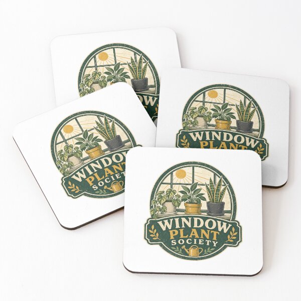 Item preview, Window Plant Society Badge designed and sold by aihrgdesign.
