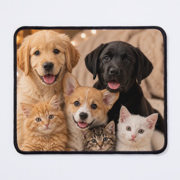 Item preview, Puppies and Kittens Best Friends designed and sold by BagFactoryUK.