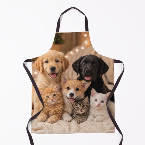 Item preview, Puppies and Kittens Best Friends designed and sold by BagFactoryUK.