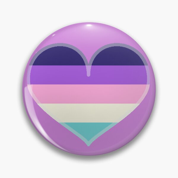 Item preview, Aurora Lesbian Pride Heart [Pink Edition] designed and sold by Roxzania.