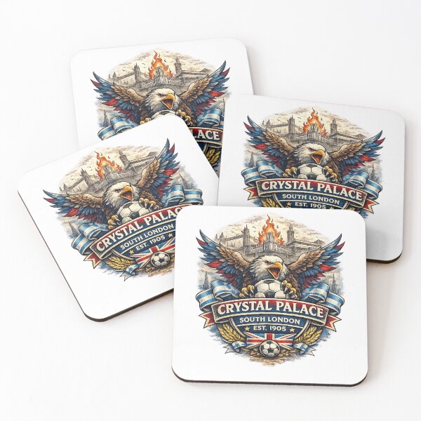 Item preview, Crystal Palace Football Fan Graphic | South London Eagle Supporter Vintage Shirt designed and sold by GarnerSupplyCo.