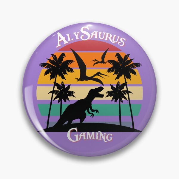 Item preview, AlySaurusGaming Atardecer sobre Rex designed and sold by AlySaurusGaming.