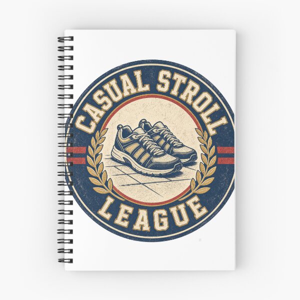 Item preview, Casual Stroll League Badge designed and sold by aihrgdesign.