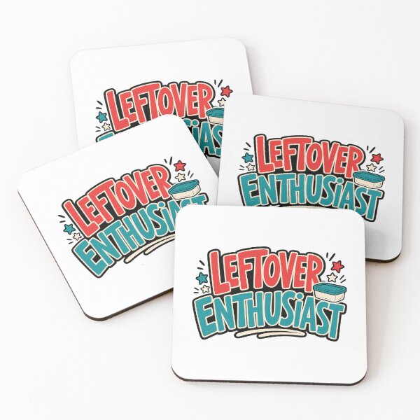 Item preview, Leftover Enthusiast Food Quote designed and sold by aihrgdesign.