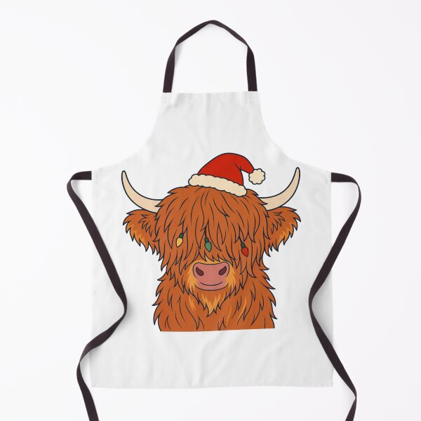 Item preview, Fleece Navidad Funny Highland Cow Christmas — Animal-pun Humor designed and sold by MOSIDRIP™.