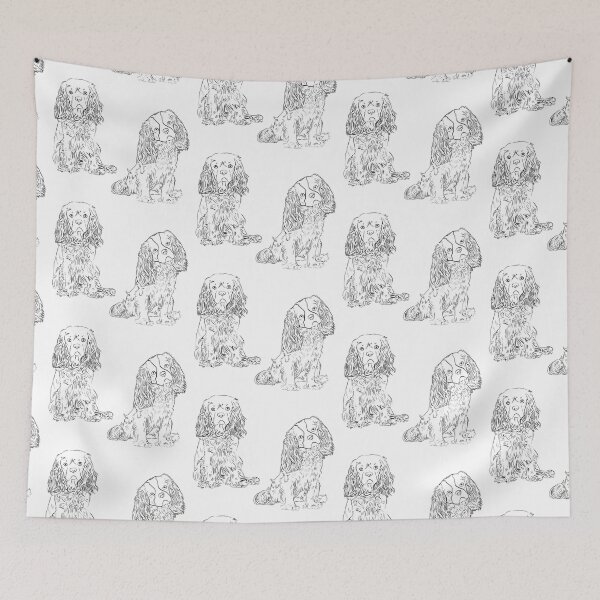 Item preview, Cavalier King Charles Spaniel - Ruby and Blenheim designed and sold by jollyinu.
