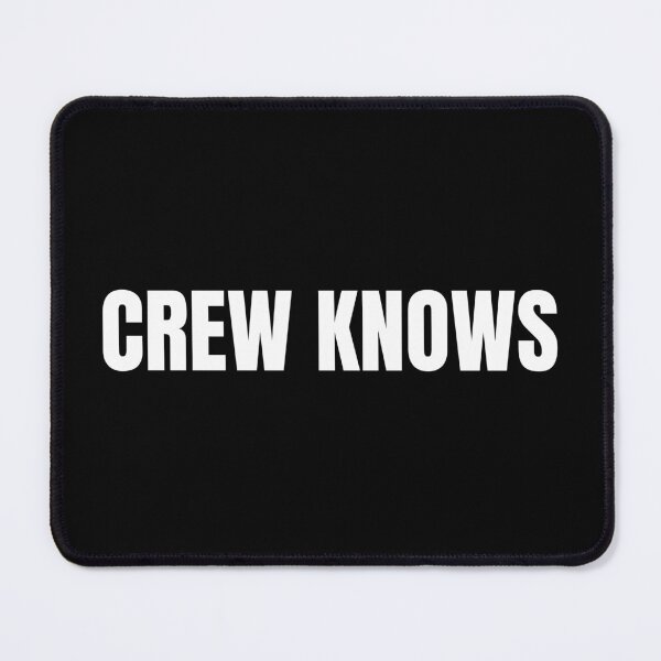 Item preview, Crew knows (White) designed and sold by ShipCrewNation.