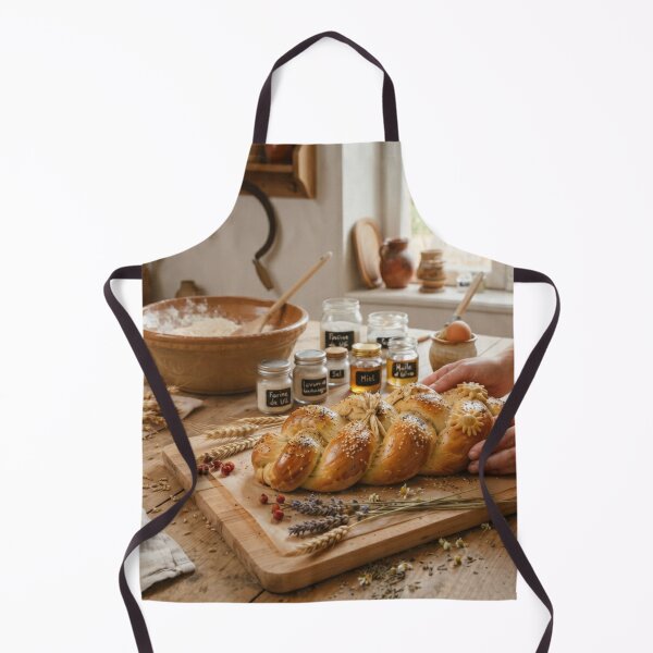 Item preview, Litha braided bread - Homemade summer solstice preparation designed and sold by NeyhineAngelionShop.