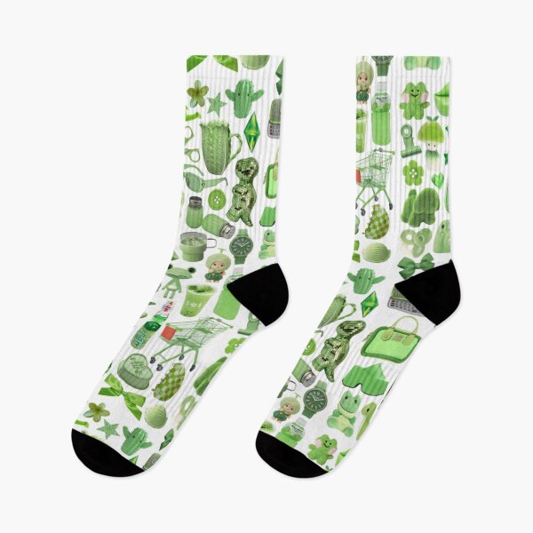 Item preview, green aesthetic designed and sold by CatsCritterDesigns .