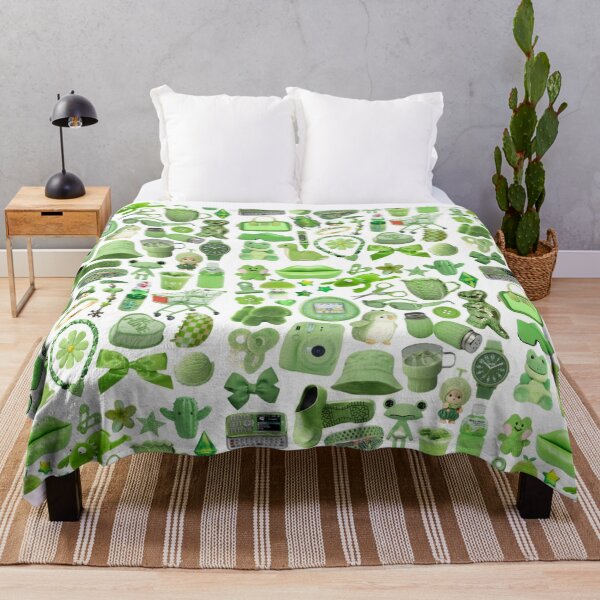 Item preview, green aesthetic designed and sold by CatsCritterDesigns .