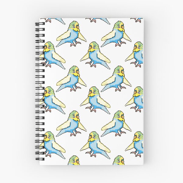 Item preview, Pixel Art Wavy Parrot Cute Budgie designed and sold by OrPolly.