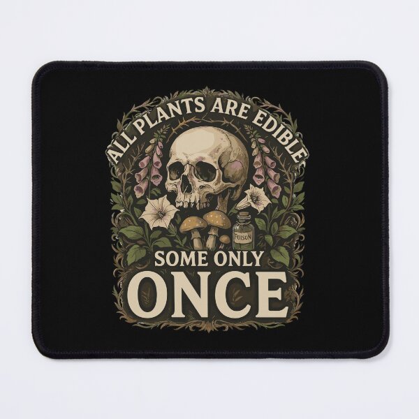 Item preview, All Plants Are Edible Shirt | Funny Dark Humor Tee designed and sold by ironicmuscle.