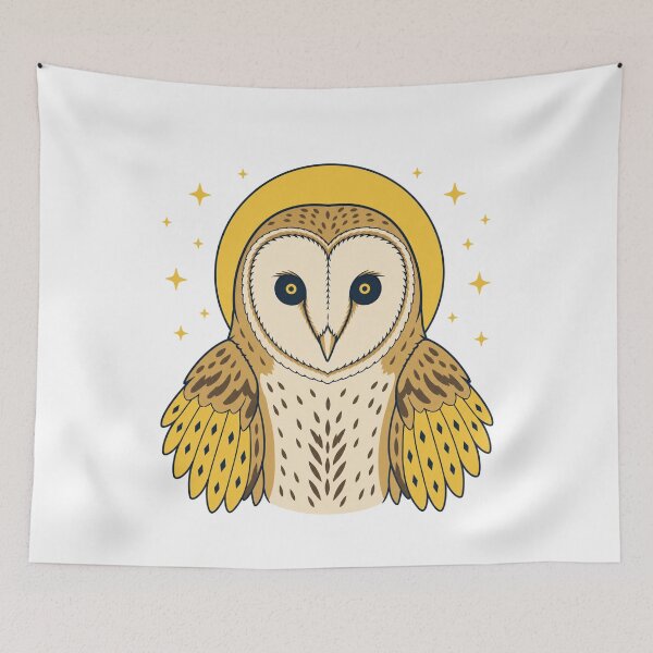 Item preview, Owl Always Love You — Moonlit Owl Portrait Animal-pun Humor designed and sold by Mosidrip.