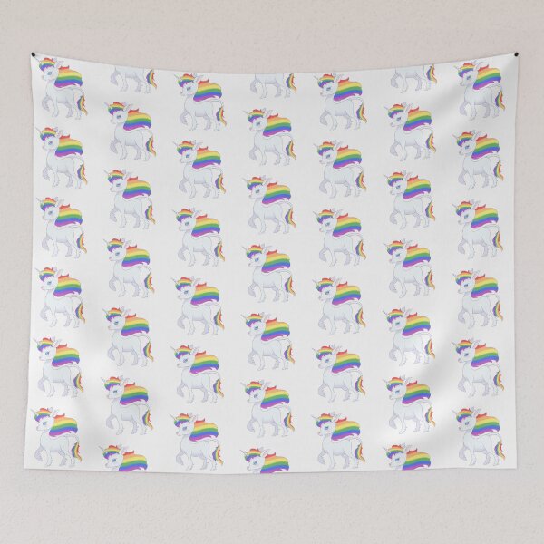 Item preview, Rainbow Unicorn designed and sold by AmalteaOlenska.