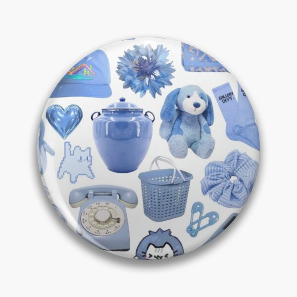 Item preview, blue aesthetic designed and sold by CatsCritterDesigns .