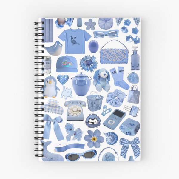 Item preview, blue aesthetic designed and sold by CatsCritterDesigns .
