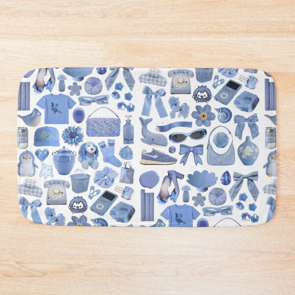 Item preview, blue aesthetic designed and sold by CatsCritterDesigns .