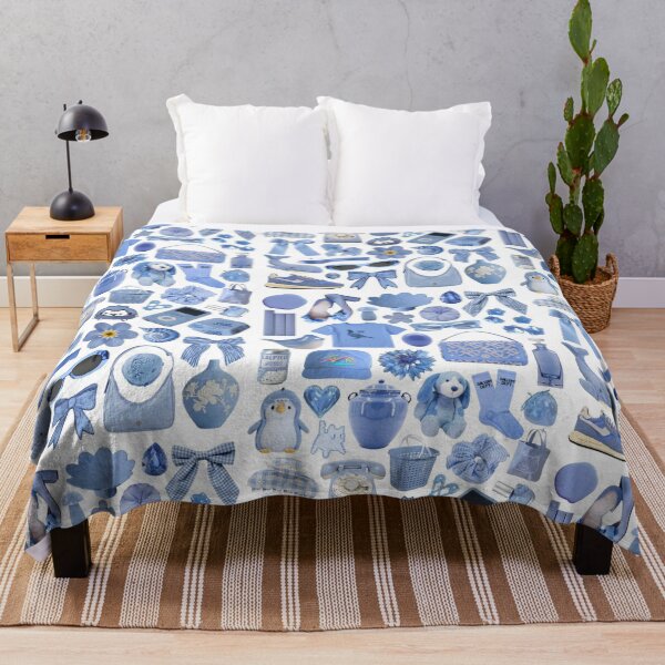 Item preview, blue aesthetic designed and sold by CatsCritterDesigns .