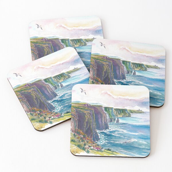 Item preview, Majestic Cliffs Above Ireland’s Wild Atlantic Ocean Forever designed and sold by artshop77.