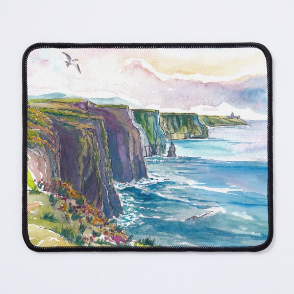 Item preview, Majestic Cliffs Above Ireland’s Wild Atlantic Ocean Forever designed and sold by artshop77.
