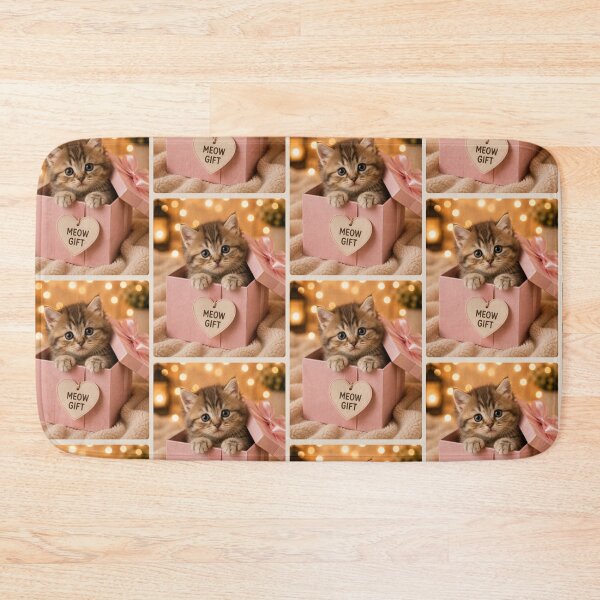 Item preview, Meow Gift Cute Kitten Portrait designed and sold by BagFactoryUK.