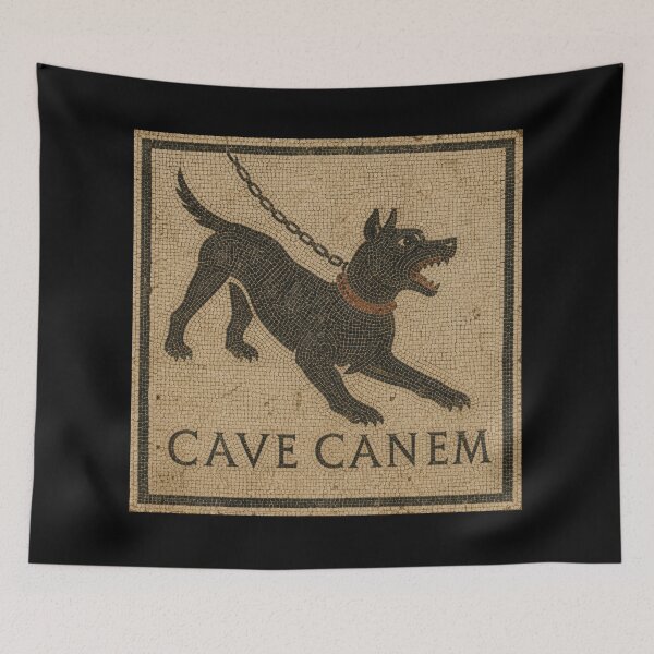 Item preview, Cave Canem (Beware of dog) designed and sold by CashCrow.