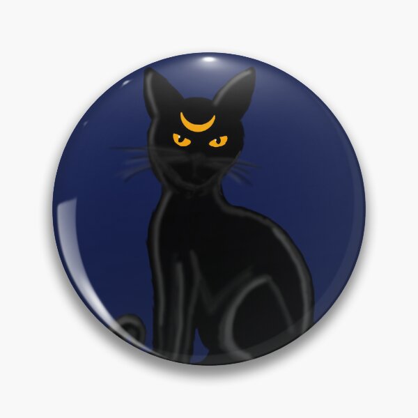 Item preview, Mystical Black Cat With Crescent Moon | Witchcore Gothic Cat Sticker  designed and sold by Marianarcezar.