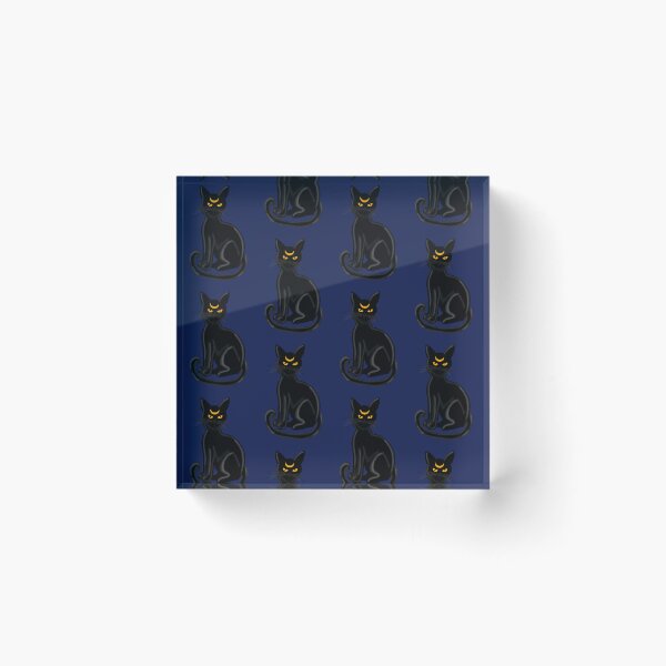 Item preview, Mystical Black Cat With Crescent Moon | Witchcore Gothic Cat Sticker  designed and sold by Marianarcezar.