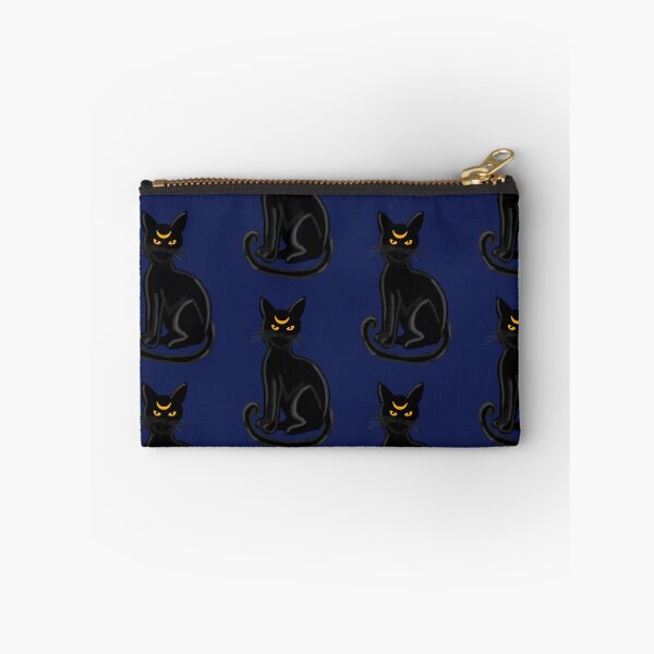 Item preview, Mystical Black Cat With Crescent Moon | Witchcore Gothic Cat Sticker  designed and sold by Marianarcezar.
