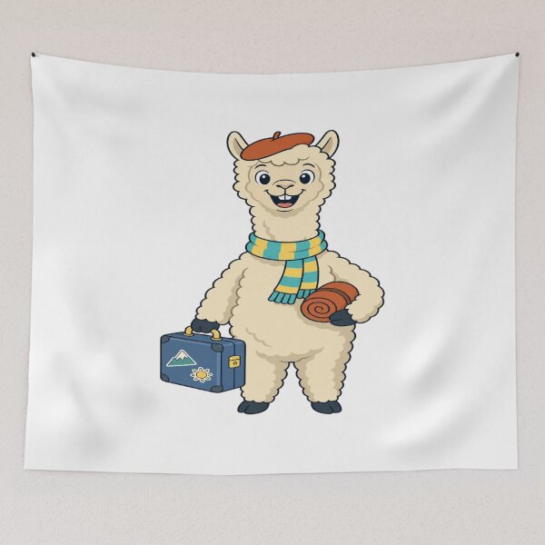 Item preview, Alpaca Bags Funny Travel Adventure Gift Animal-pun Humor designed and sold by Mosidrip.