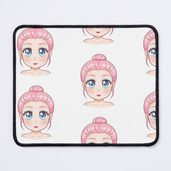 Item preview, Pastel Pink Hair Chibi Illustration designed and sold by KaleChub.