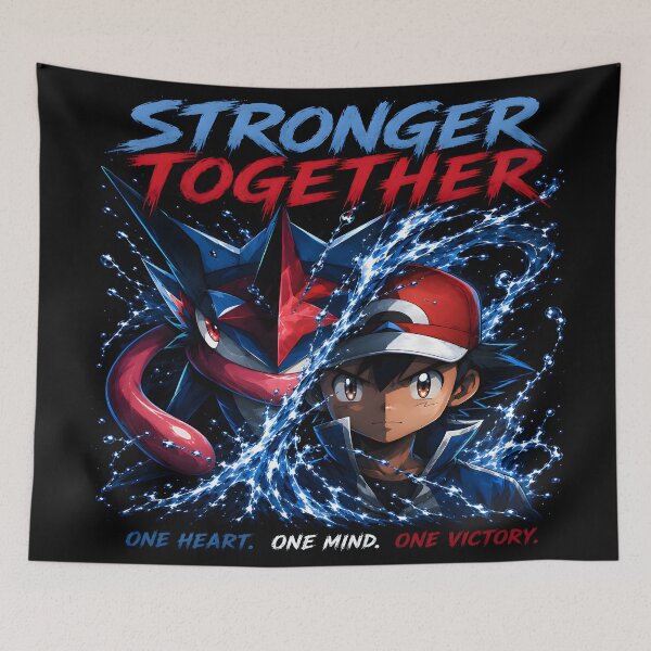 Item preview, Stronger Together-Ash Greninja -Bond Evolution  Aesthetic Design designed and sold by Trinidesigns123.