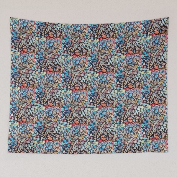 Item preview, Wavy Circles  designed and sold by Dorothea Neumann.