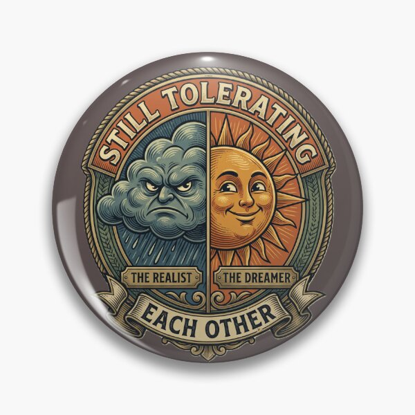 Item preview, Still tolerating each other | Design Tshirt Sticker designed and sold by Prism-Bubble.