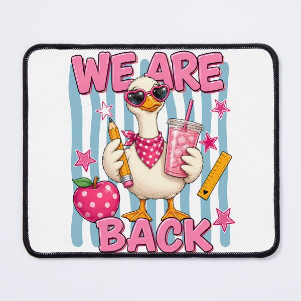 Item preview, Striped We Are Back Teacher Goose Preppy Back To School First Day Of School designed and sold by VGAfanatic.