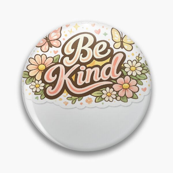 Item preview, Be Kind Floral Butterfly Cute Sticker designed and sold by Sticker_Verse_Studio.